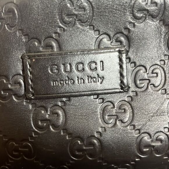 GUCCI Signature Pocket Backpack Guccissima Leather - Picture 5 of 9